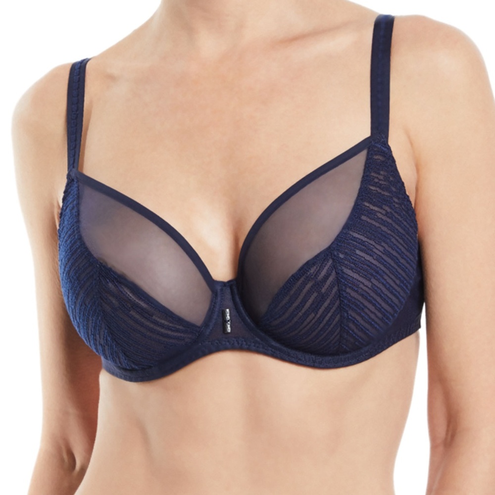 Maison Lejaby Bra - Midnight Blue "Bamboo" - 36F